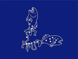 うお座のイラスト